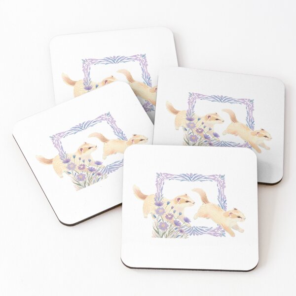 Item preview, Ferret Love : Flowers :) designed and sold by critter-cuddle.
