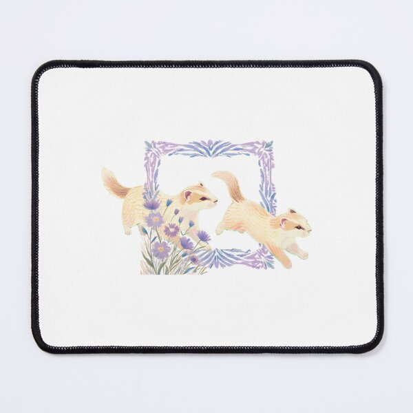 Item preview, Ferret Love : Flowers :) designed and sold by critter-cuddle.