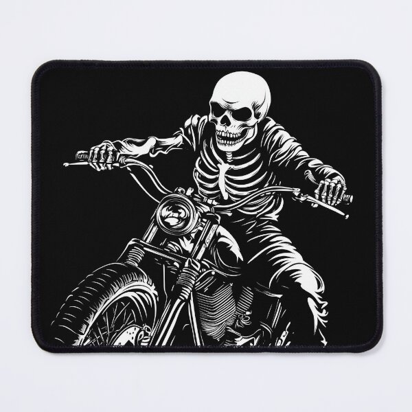 Item preview, Skeleton, riding motorcycle designed and sold by Reklama Studio.