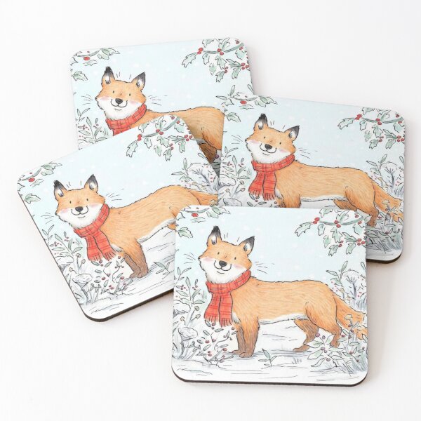 Item preview, Merry Christmas Little Fox designed and sold by iamdesigns14.