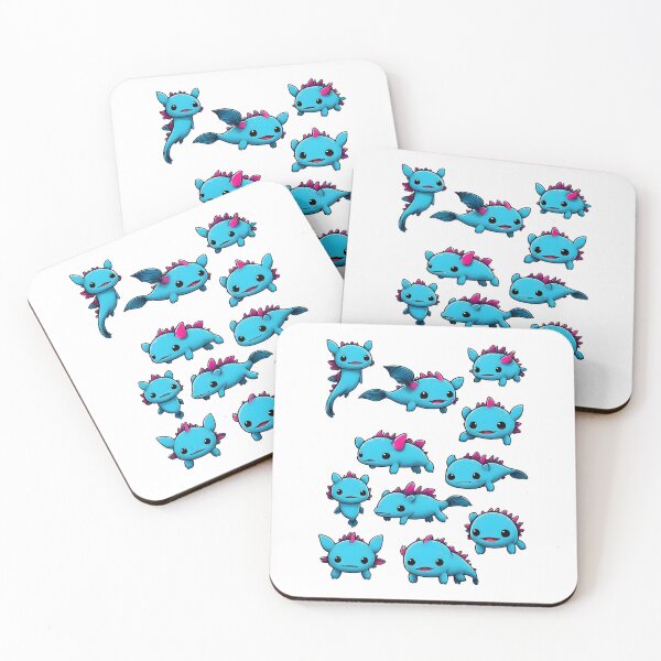 Item preview, Mythical Axolotl Creatures designed and sold by RetroPop23.