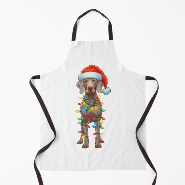 Item preview, Weimaraner Dog Christmas designed and sold by doodIllustrate.