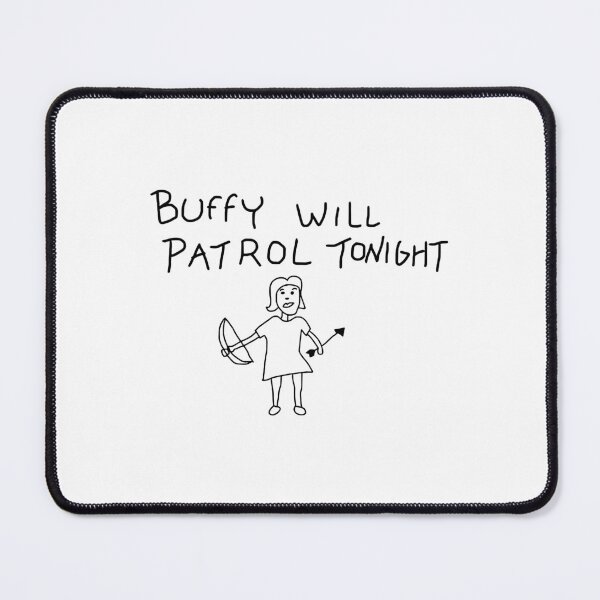 Item preview, Buffy Will Patrol Tonight designed and sold by evenliuphotoart.
