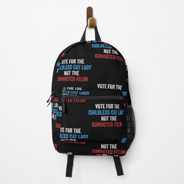 Item preview, Vote For The Childless Cat Lady Not The Felon designed and sold by Greenbacks.