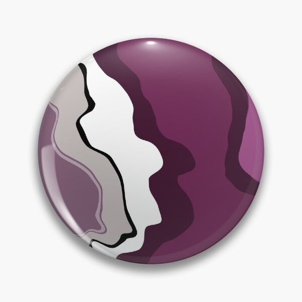 Item preview, Retro Swirls Liquid Swirl Abstract Pattern 70s Style Pinkish Maroon 2 of 4 designed and sold by Beachy.
