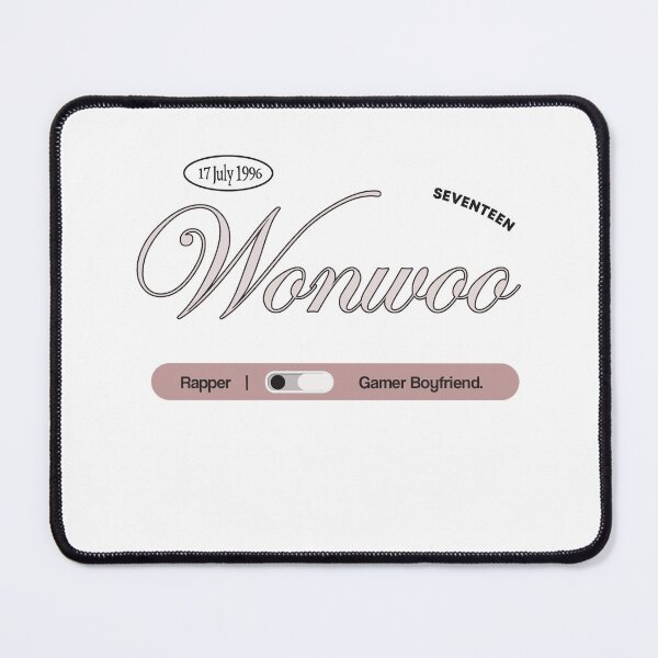 Item preview, WONWOO SEVENTEEN t-shirt designed and sold by glaciva.