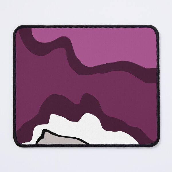 Item preview, Retro Swirls Liquid Swirl Abstract Pattern 70s Style Pinkish Maroon 3 of 4 designed and sold by Beachy.