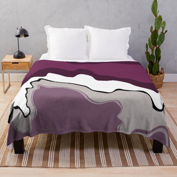 Item preview, Retro Swirls Liquid Swirl Abstract Pattern 70s Style Pinkish Maroon 3 of 4 designed and sold by Beachy.