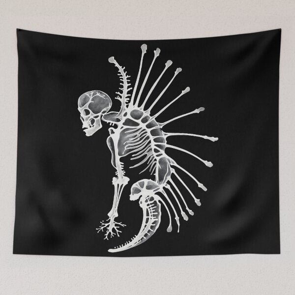 Item preview, Spinal Torment Abstract White Ink designed and sold by Threehop.