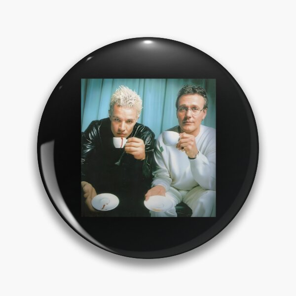 Item preview, Buffy The Vampire Slayer Spike And Giles designed and sold by evenliuphotoart.