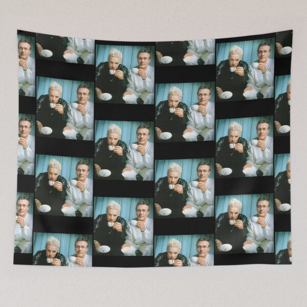 Item preview, Buffy The Vampire Slayer Spike And Giles designed and sold by evenliuphotoart.