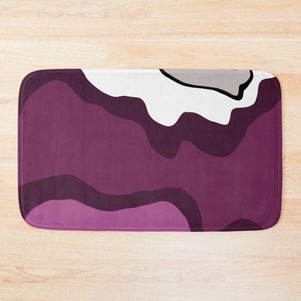 Item preview, Retro Swirls Liquid Swirl Abstract Pattern 70s Style Pinkish Maroon 4 of 4 designed and sold by Beachy.