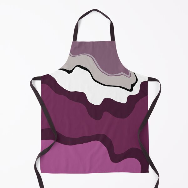 Item preview, Retro Swirls Liquid Swirl Abstract Pattern 70s Style Pinkish Maroon 4 of 4 designed and sold by Beachy.