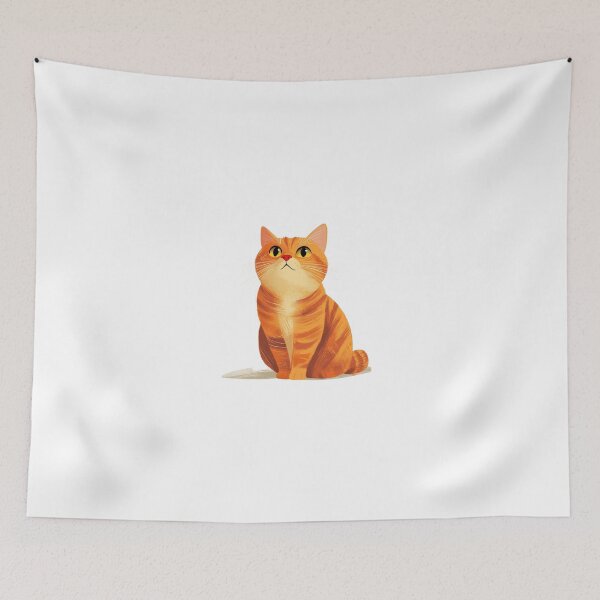 Item preview, Orange Cat Chonk designed and sold by FunnyThings1.