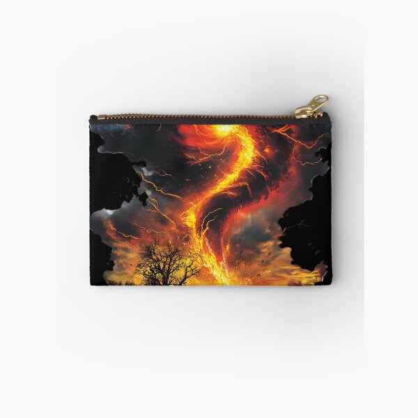 Item preview, Fiery Tornado Unleashed designed and sold by AI-Only Creations.
