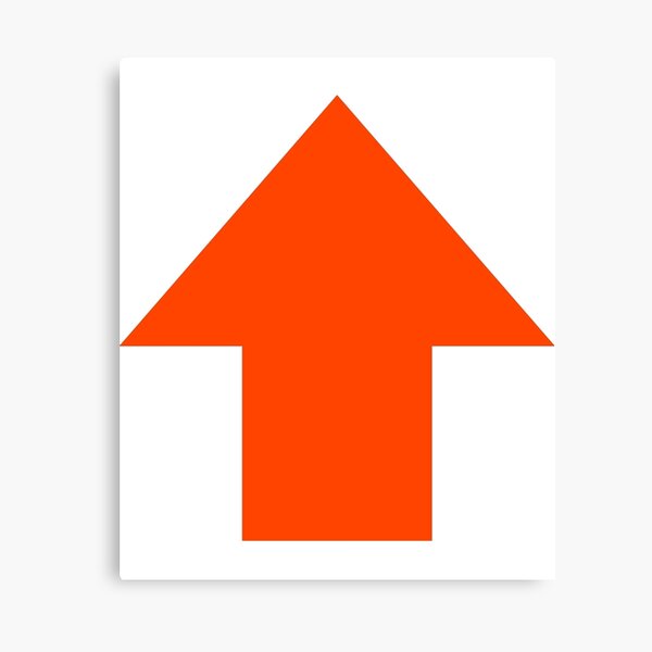 "Reddit upvote arrow" Canvas Print for Sale by k3rstman1 Redbubble