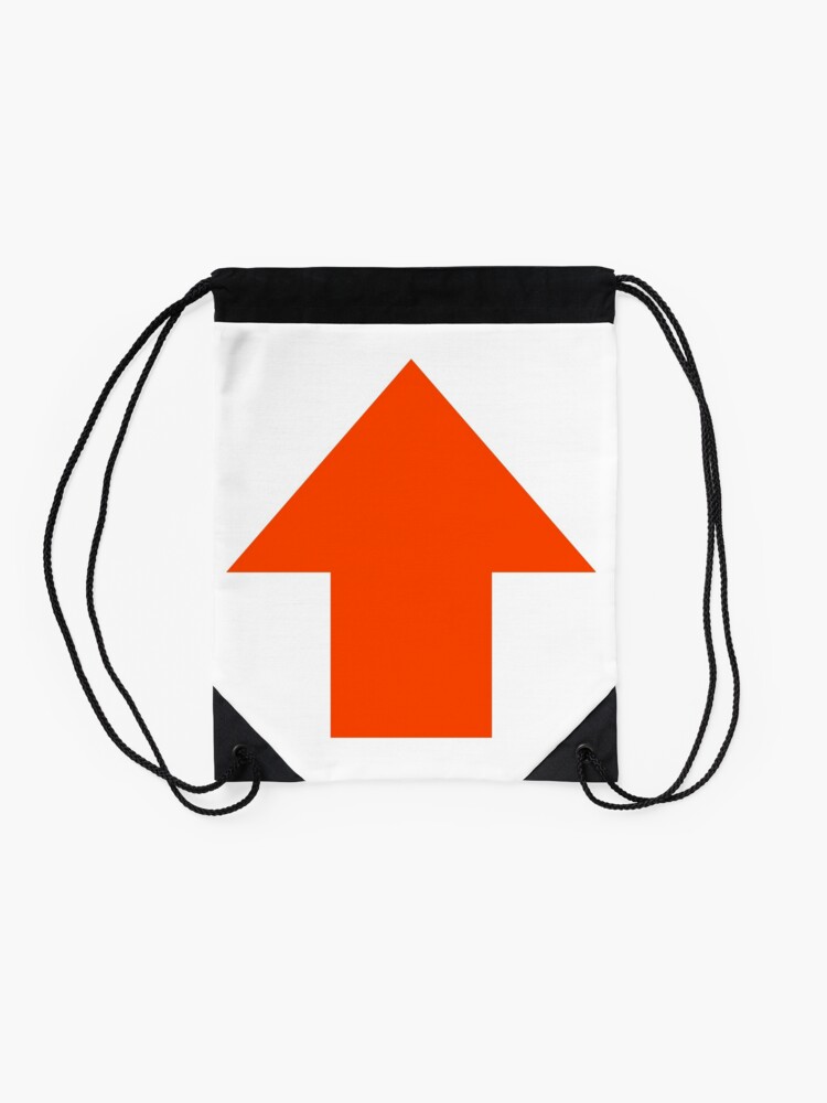 "Reddit upvote arrow" Drawstring Bag for Sale by k3rstman1 Redbubble