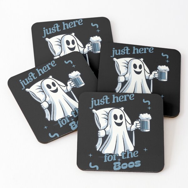 Item preview, Funny Halloween Party Drunkard Alcohol Ghost designed and sold by LuminOrb.