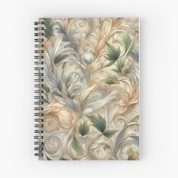 Item preview, Intricate Tapestry of Nature A Symphony of Leaves and Gold designed and sold by TeslaSt0re.