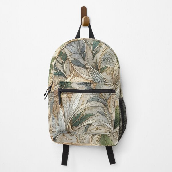 Item preview, Intricate Tapestry of Nature A Symphony of Leaves and Gold designed and sold by TeslaSt0re.