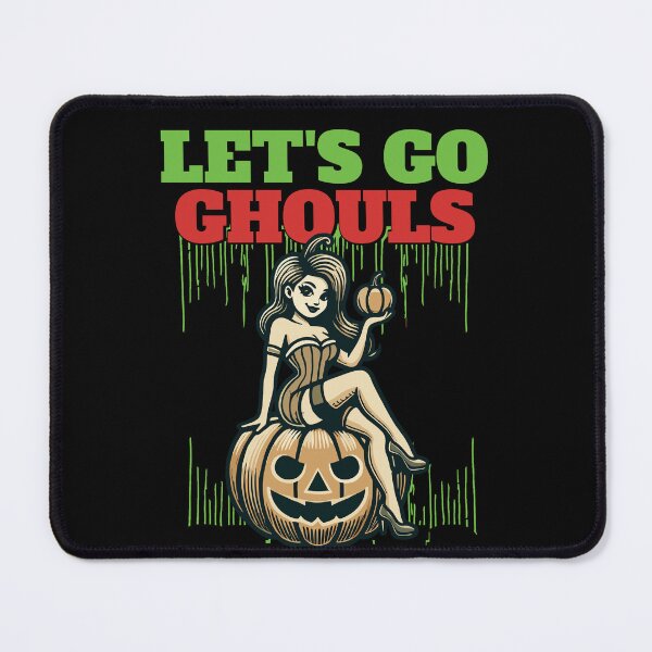 Item preview, Lets Go Ghouls Funny Halloween Girls designed and sold by LuminOrb.