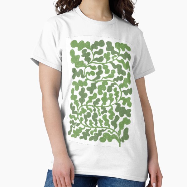 Wild green leaves Classic T-Shirt