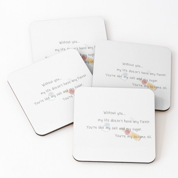Item preview, You're like my salt and my sugar. You're my sesame oil. | love next door designed and sold by Pinu92.