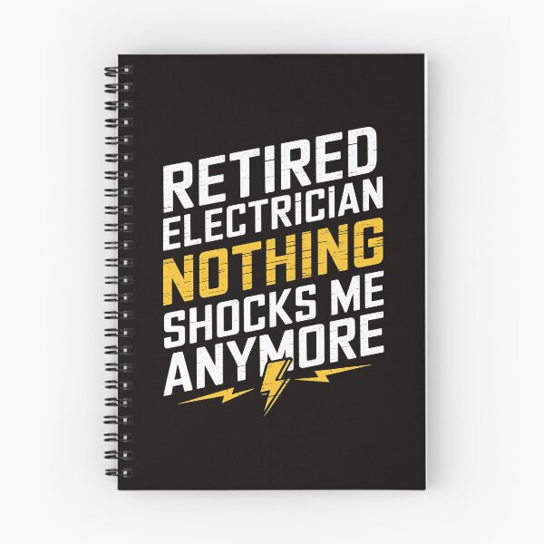 Item preview, Retired Electrician - Nothing Shocks Me Anymore. Perfect gift for retired electricians who love humor and pride in their trade. designed and sold by Zyziowsky.