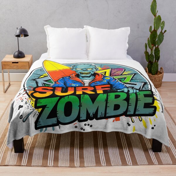 Item preview, Surf Zombie Surfing Shirt designed and sold by Chestamental.