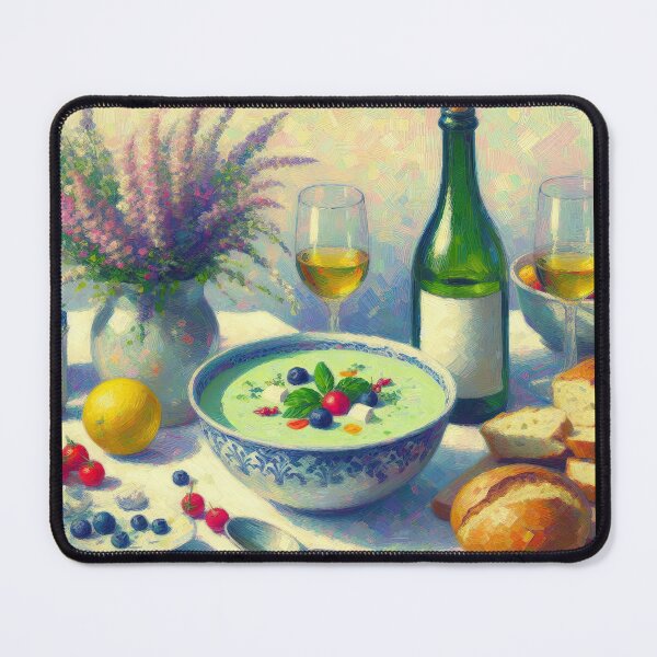 Item preview, Vichyssoise Impressionism Art Style designed and sold by artofuniverse.