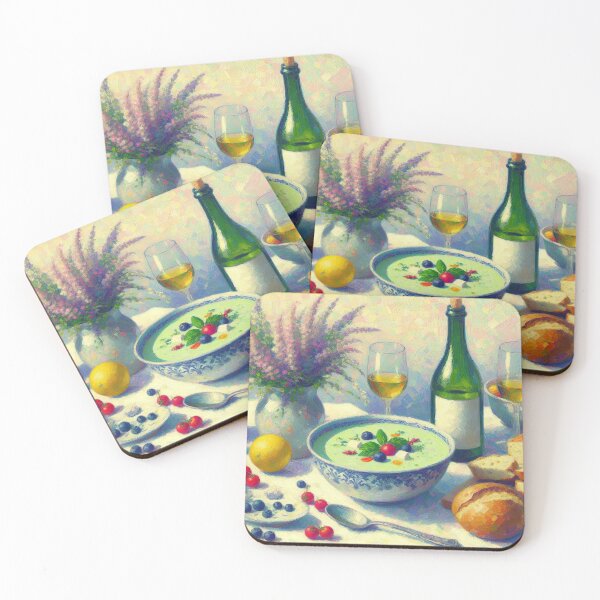 Item preview, Vichyssoise Impressionism Art Style designed and sold by artofuniverse.