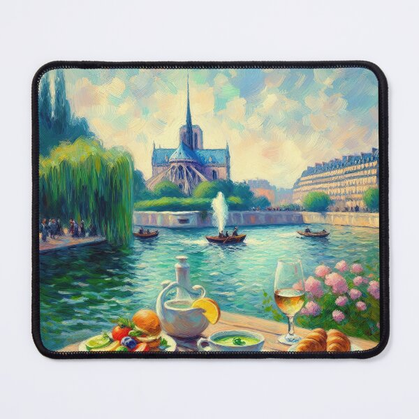 Item preview, Vichyssoise Impressionism Art Style designed and sold by artofuniverse.