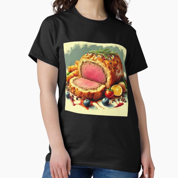 Item preview, Beef Wellington Impressionism Art Style designed and sold by artofuniverse.