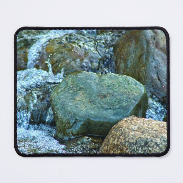 Item preview, River stream with rocks designed and sold by InezPhotography.