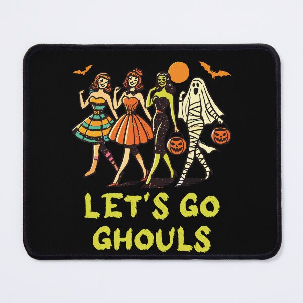 Item preview, Lets Go Ghouls Funny Halloween Girls designed and sold by LuminOrb.