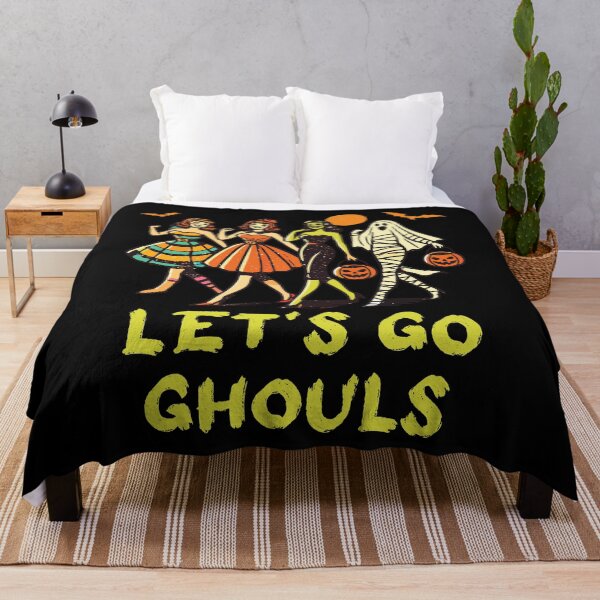 Item preview, Lets Go Ghouls Funny Halloween Girls designed and sold by LuminOrb.