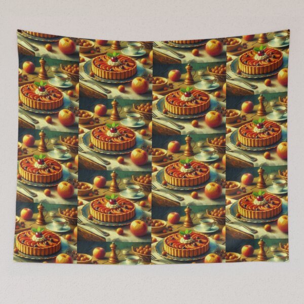 Item preview, Tarte Tatin Impressionism Art Style designed and sold by artofuniverse.