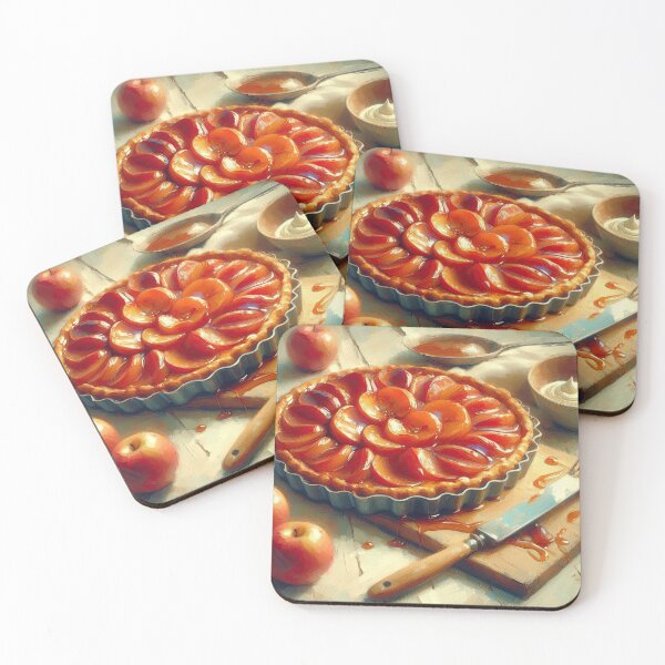 Item preview, Tarte Tatin Impressionism Art Style designed and sold by artofuniverse.