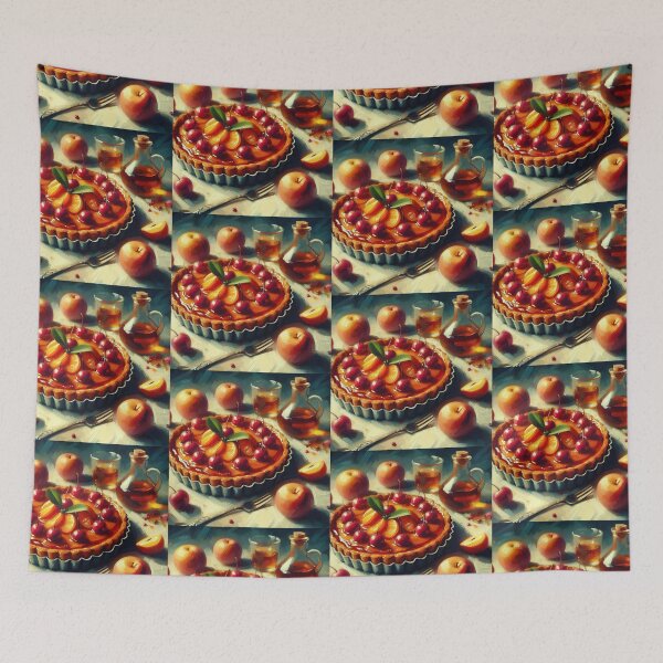 Item preview, Tarte Tatin Impressionism Art Style designed and sold by artofuniverse.