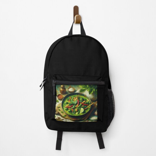Item preview, Green Curry Impressionism Art Style designed and sold by artofuniverse.