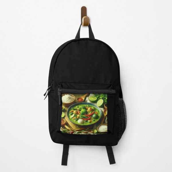 Item preview, Green Curry Impressionism Art Style designed and sold by artofuniverse.