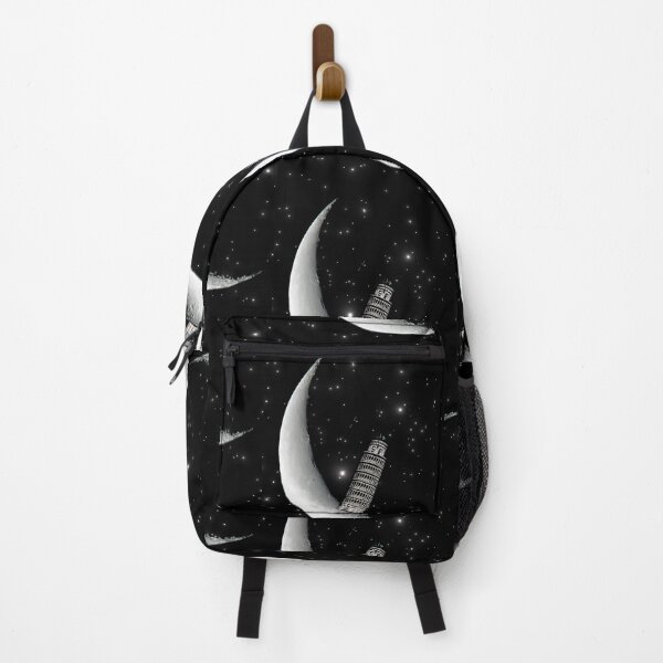 Item preview, leaning tower of pisa on the moon designed and sold by MudMaster.