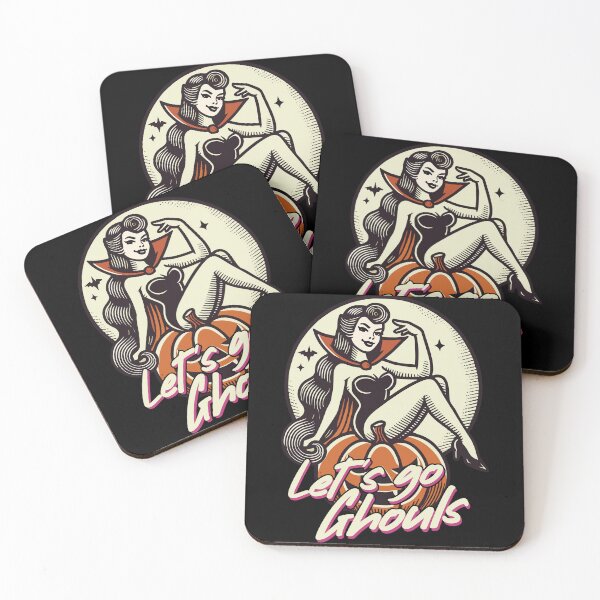 Item preview, Let's Go Ghouls Funny Halloween Girls designed and sold by LuminOrb.