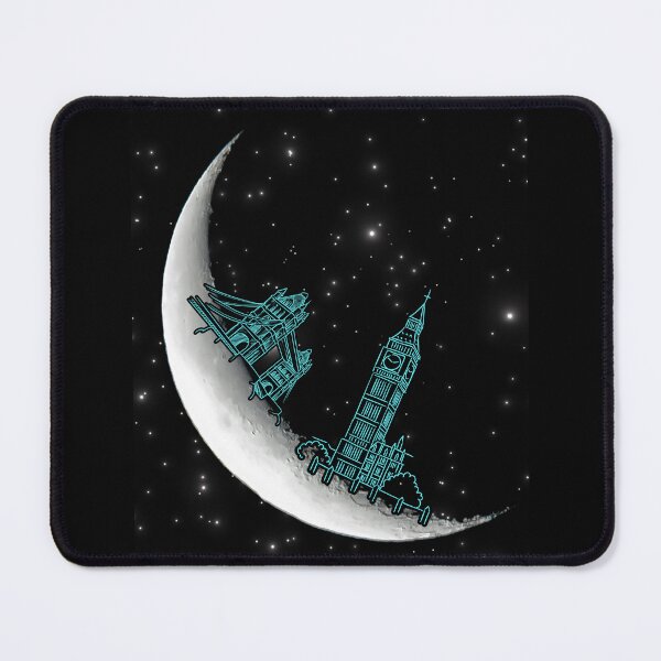 Aperçu de l'œuvre Big Ben sur la lune créée et vendue par MudMaster.