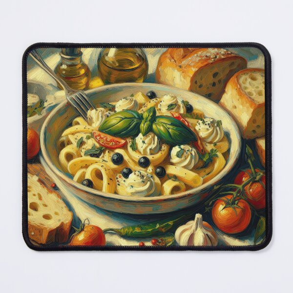 Item preview, Cacio e Pepe Impressionism Art Style designed and sold by artofuniverse.
