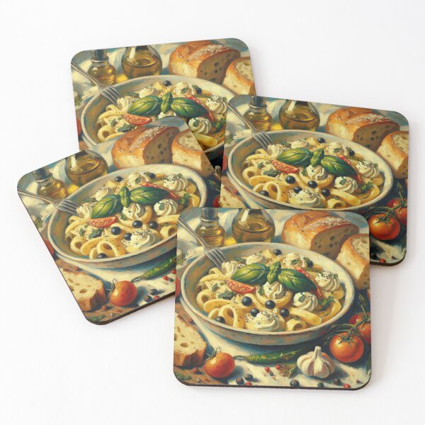 Item preview, Cacio e Pepe Impressionism Art Style designed and sold by artofuniverse.