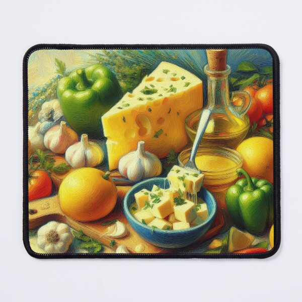Item preview, Cacio e Pepe Impressionism Art Style designed and sold by artofuniverse.