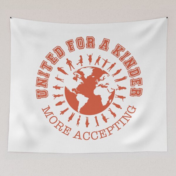 Item preview, UNITED FOR A KINDER, UNITY DAY designed and sold by Wolagno.