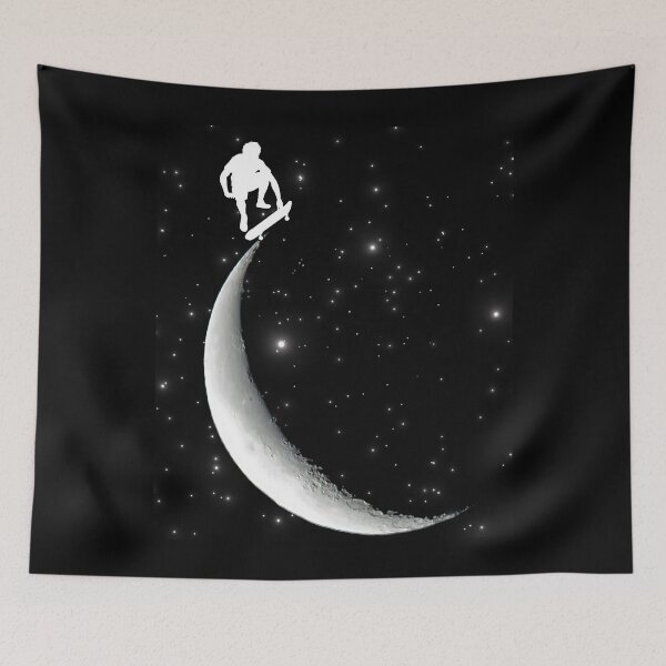 Item preview, patinador en la luna designed and sold by MudMaster.