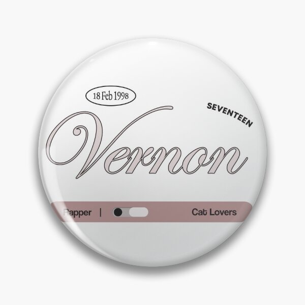 Artikelvorschau, T-Shirt mit Aufdruck „Vernon Seventeen“ entworfen und verkauft von glaciva.